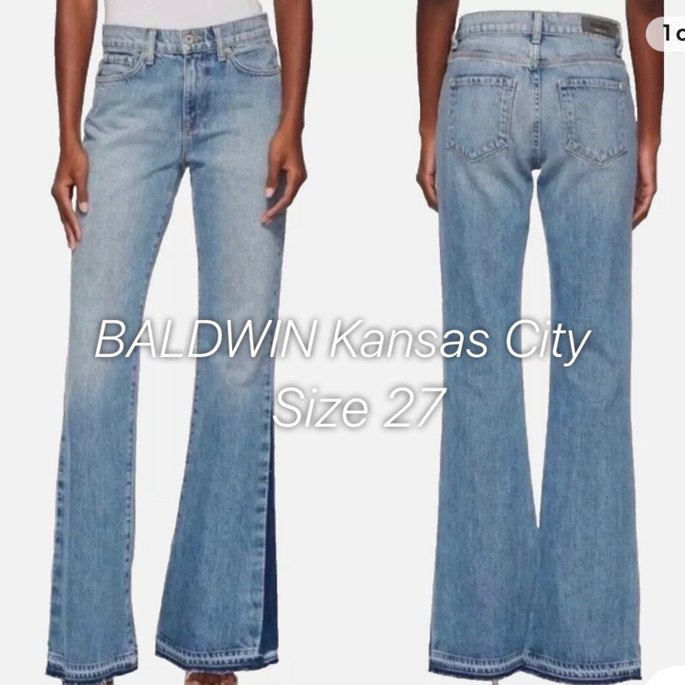 BALDWIN Kansas City mid rise flare Jeans Size 27